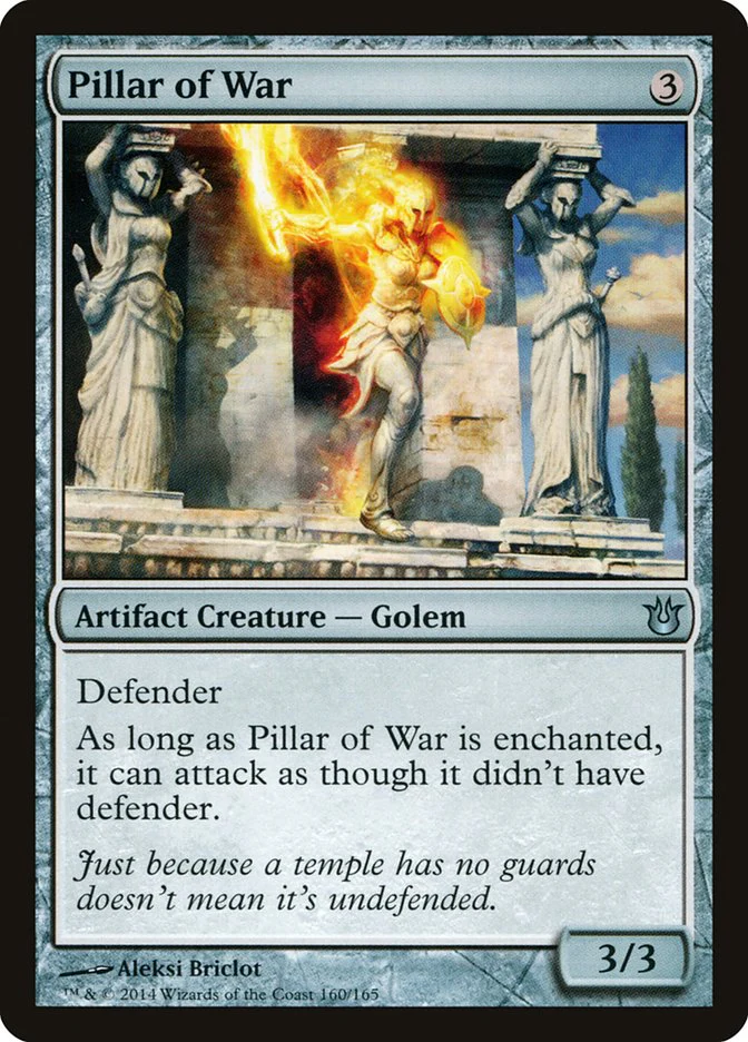 Pillar of War 160/165 (Born of the Gods) - Foil