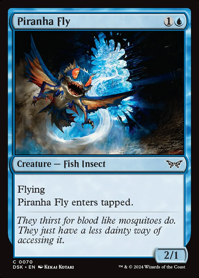 Piranha Fly 70/286 (Duskmourn: House of Horror)  - Foil