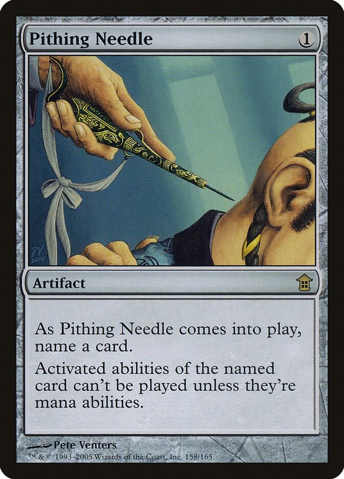 Pithing Needle 158/165 (Saviors of Kamigawa)