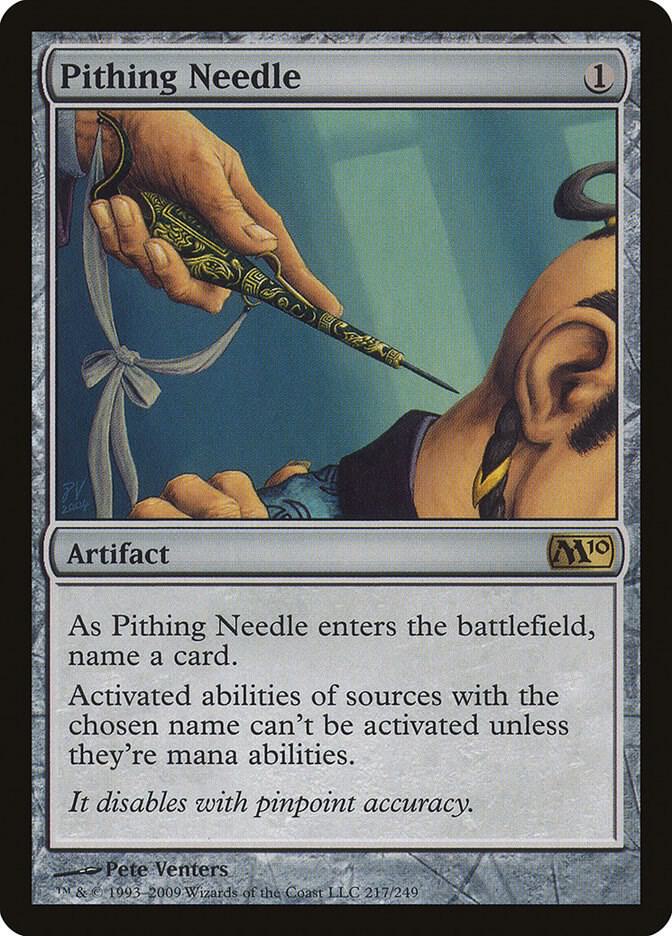 Pithing Needle 217/249 (Magic 2010 (M10))