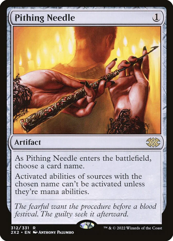 Pithing Needle 312/331 (Double Masters 2022)  - Foil