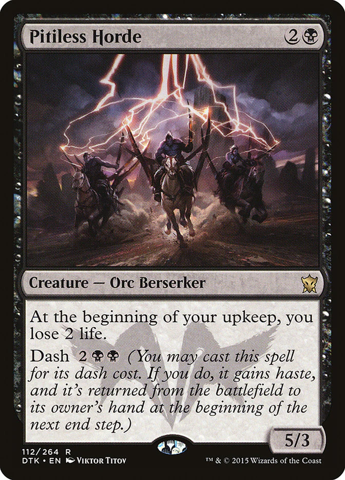 Pitiless Horde 112/264 (Dragons of Tarkir)