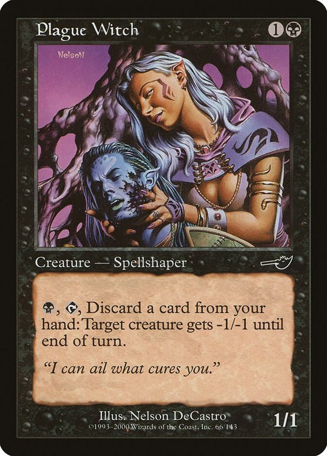Plague Witch 66/143 (Nemesis)  - Foil