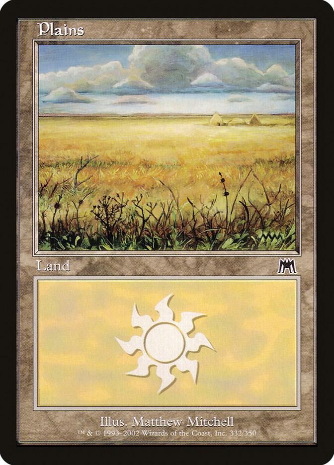 Plains 332/350 (Onslaught)  - Foil