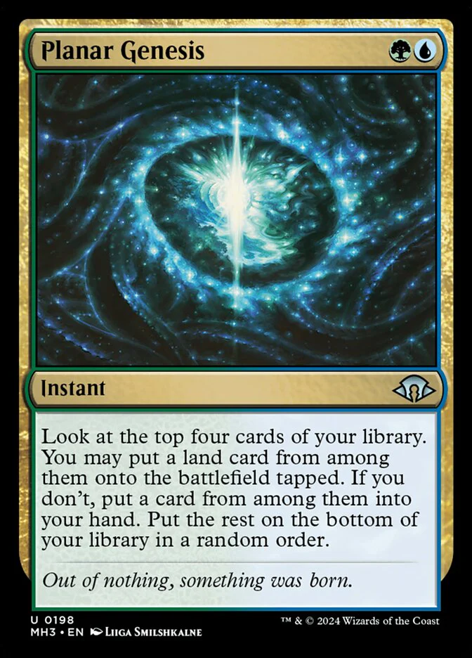 Planar Genesis 198 (Modern Horizons 3) - Foil