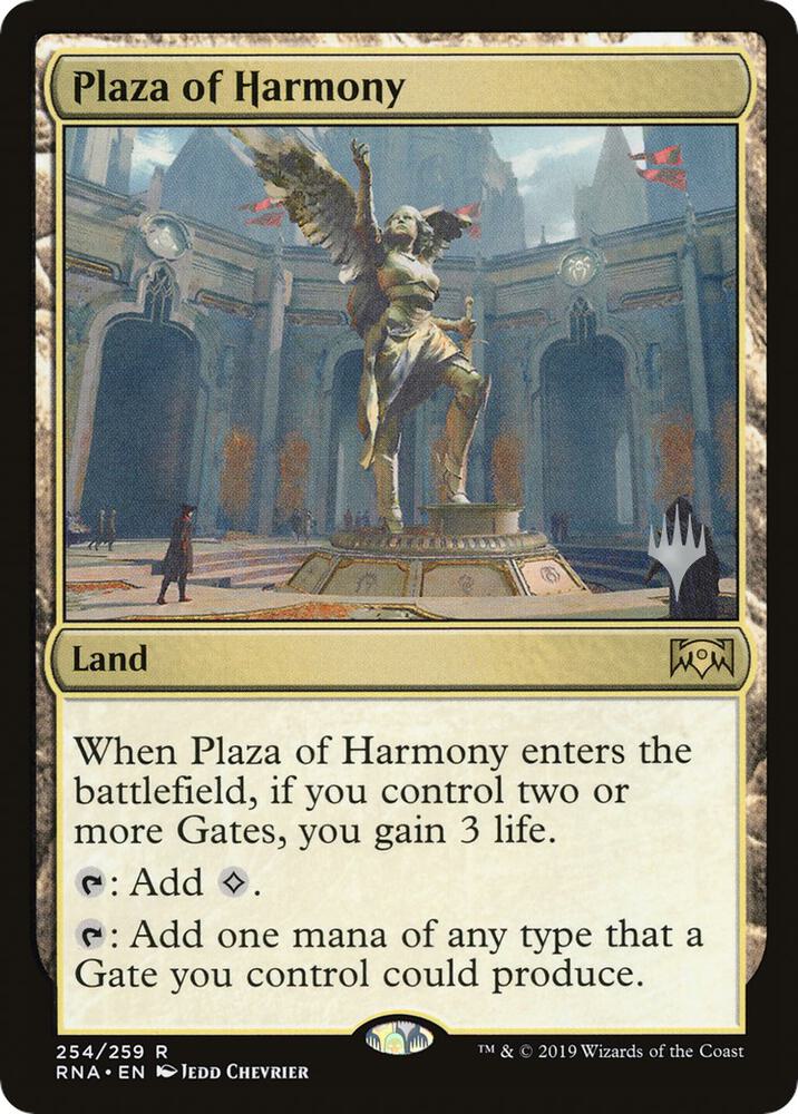 Plaza of Harmony 254p/81 (Promo Pack: Throne of Eldraine)