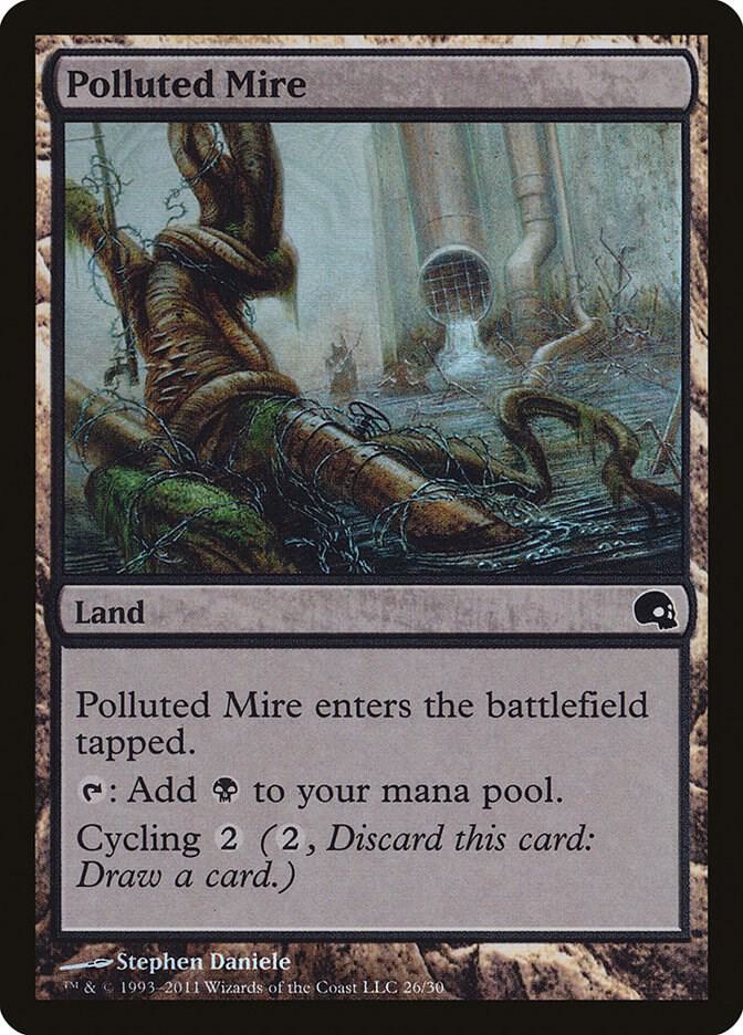 Polluted Mire 26/50 (Premium Deck Series: Graveborn)  - Foil