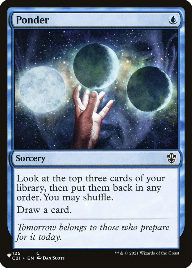 Ponder C21-125/5075 (The List Reprints)