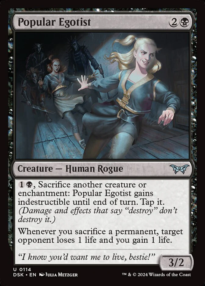 Popular Egotist 114/286 (Duskmourn: House of Horror)