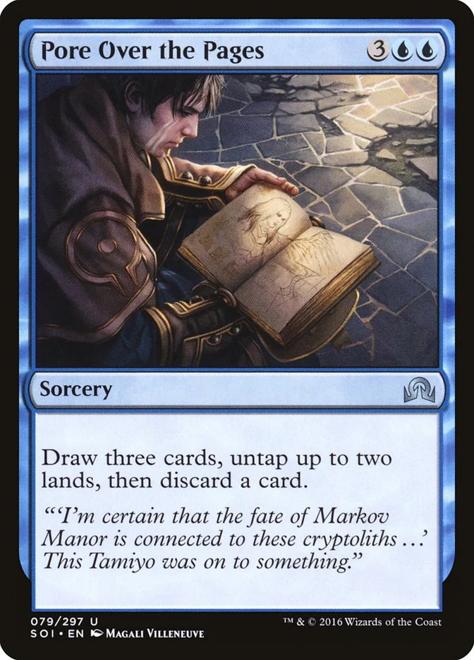 Pore Over the Pages 79/297 (Shadows over Innistrad)