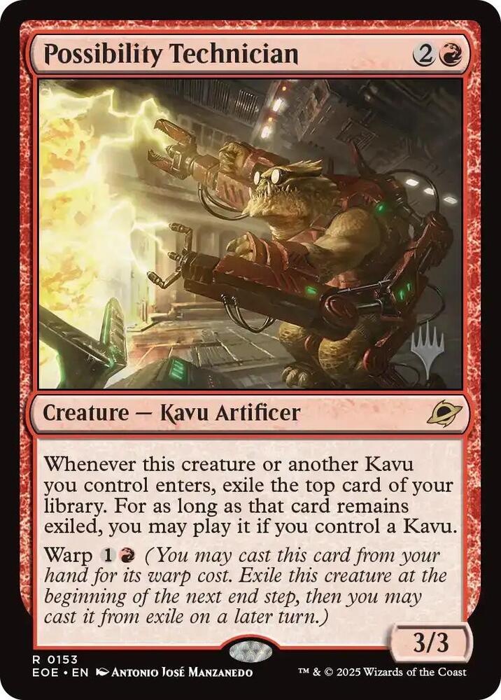 Possibility Technician 153 (Promo Pack: Edge of Eternities)