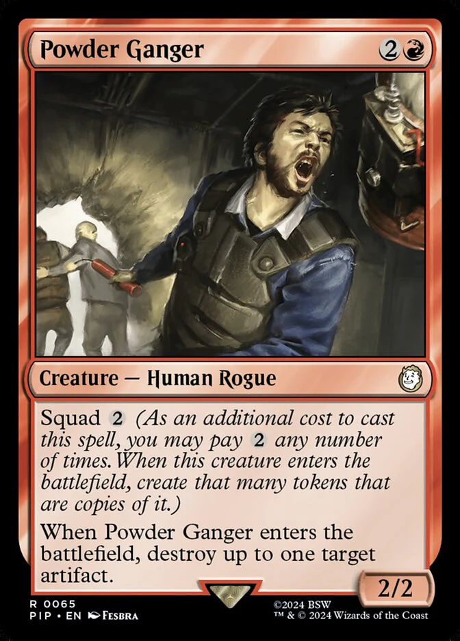 Powder Ganger 65/326 (Universes Beyond: Fallout)