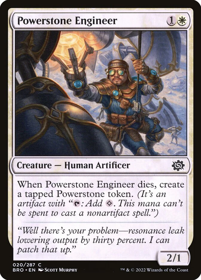 Powerstone Engineer 20/287 (The Brothers' War)