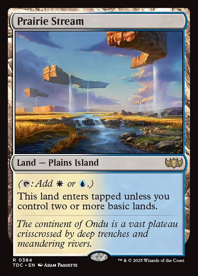 Prairie Stream 384/413 (Commander: Tarkir: Dragonstorm)