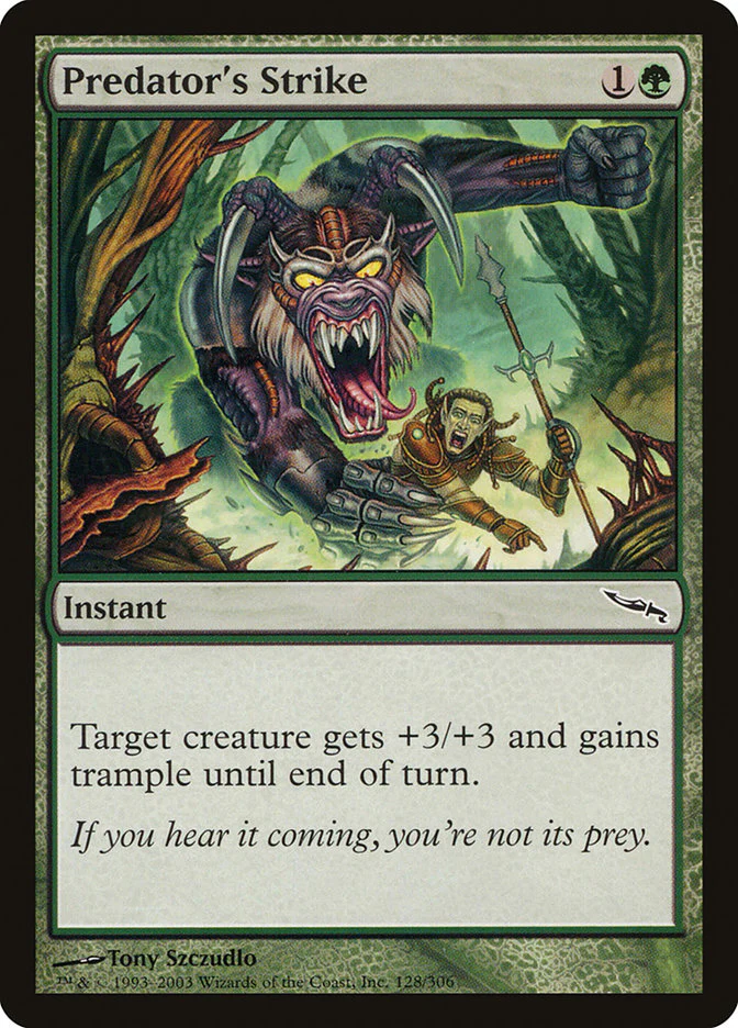 Predator's Strike 128/306 (Mirrodin) - Foil