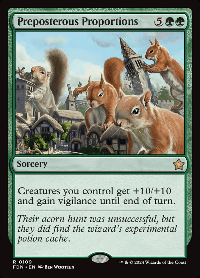 Preposterous Proportions 109 (Foundations) - Foil