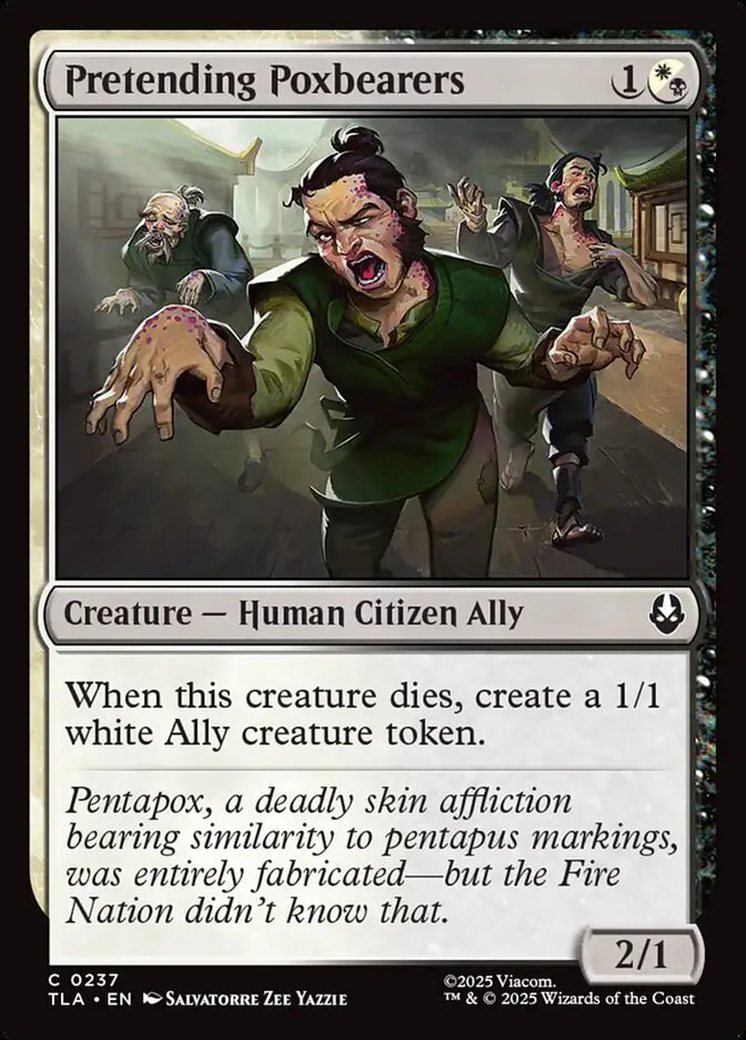 Pretending Poxbearers 237/286 (Avatar: The Last Airbender)