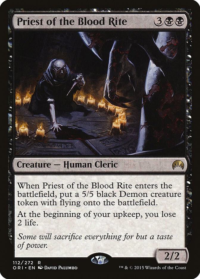 Priest of the Blood Rite 112/272 (Magic Origins)