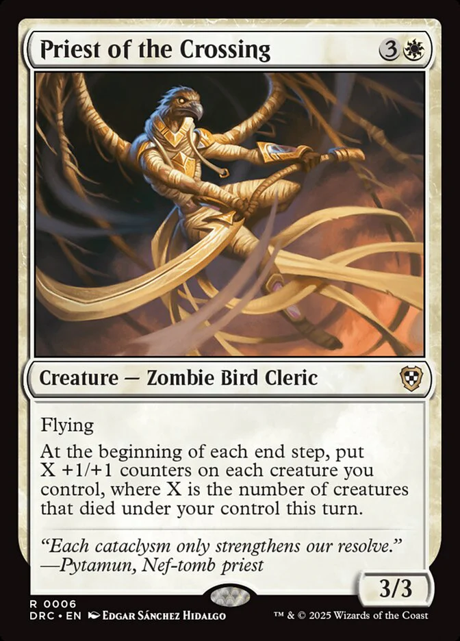 Priest of the Crossing 6/187 (Commander: Aetherdrift)