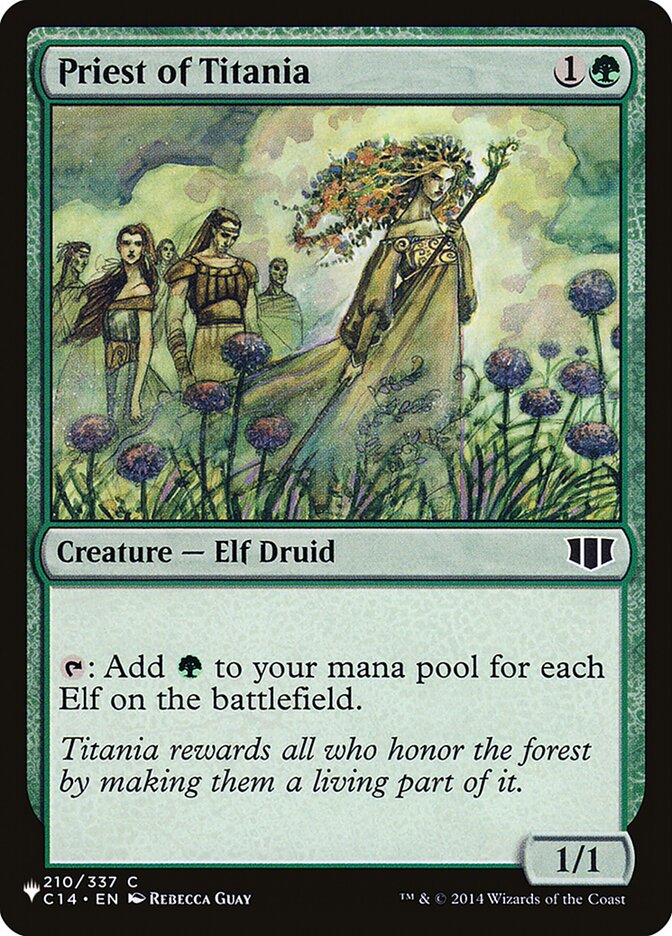 Priest of Titania C14-210/5075 (The List Reprints)