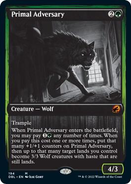 Primal Adversary 194/534 (Innistrad: Double Feature)
