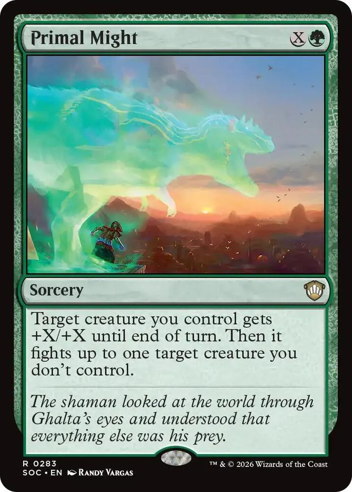 Primal Might 283 (Commander: Secrets of Strixhaven)
