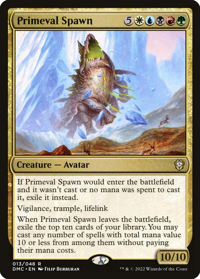 Primeval Spawn 13/50 (Commander: Dominaria United)