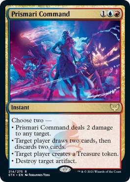 Prismari Command 214/275 (Strixhaven: School of Mages)
