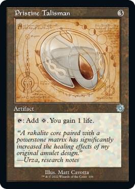 Pristine Talisman Schematic 106/63 (The Brothers' War: Retro Frame Artifacts)