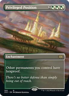 Privileged Position Borderless 385/331 (Double Masters 2022)  - Foil