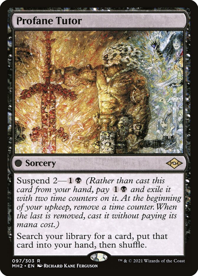 Profane Tutor 97/303 (Modern Horizons 2)