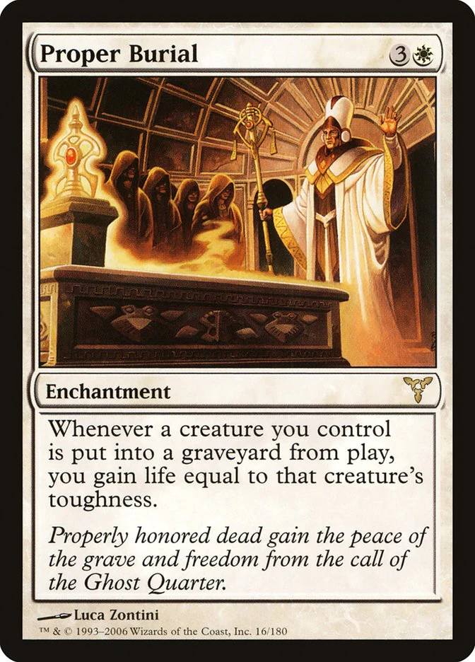 Proper Burial 16/180 (Dissension)