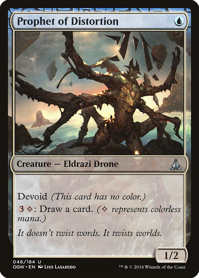 Prophet of Distortion 46/184 (Oath of the Gatewatch)  - Foil