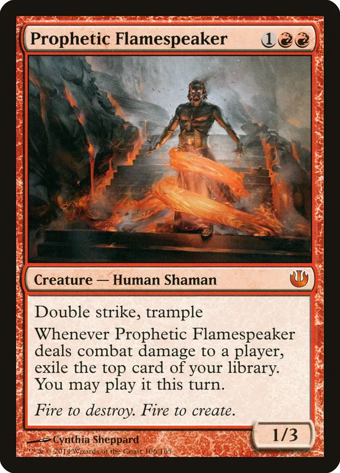 Prophetic Flamespeaker 106/165 (Journey Into Nyx)