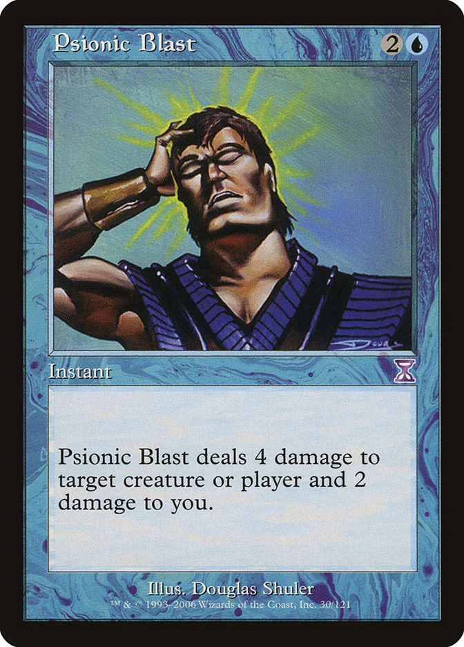Psionic Blast 30/121 (Timeshifted)