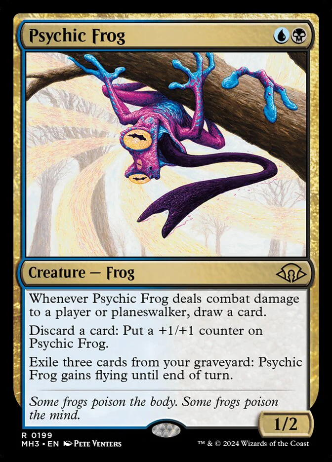 Psychic Frog 199/319 (Modern Horizons 3) - Foil