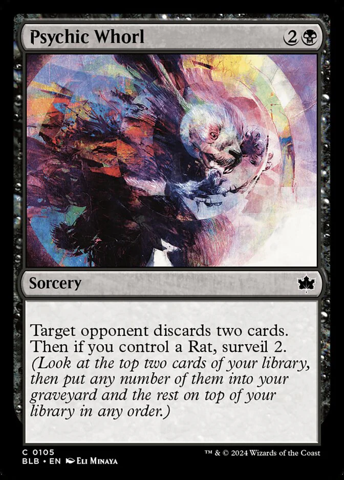 Psychic Whorl 105/281 (Bloomburrow)