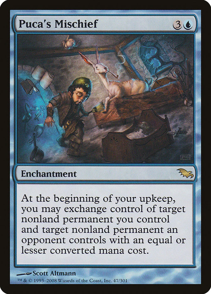 Puca's Mischief 47/301 (Shadowmoor)  - Foil