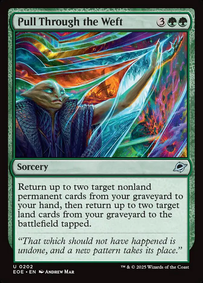 Pull Through the Weft 202/276 (Edge of Eternities)