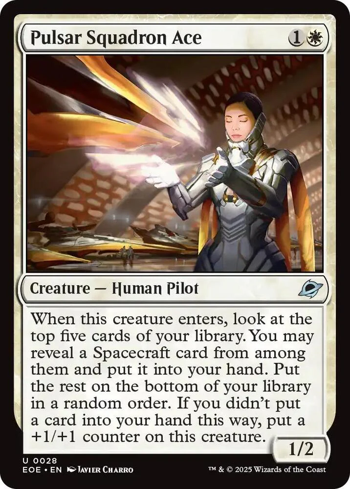 Pulsar Squadron Ace 28/276 (Edge of Eternities)  - Foil