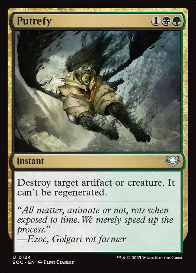 Putrefy 124/191 (Commander: Edge of Eternities)