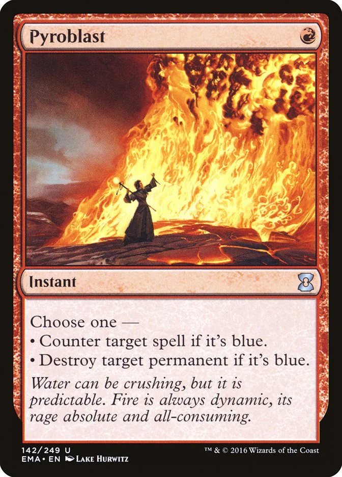 Pyroblast 142/249 (Eternal Masters)