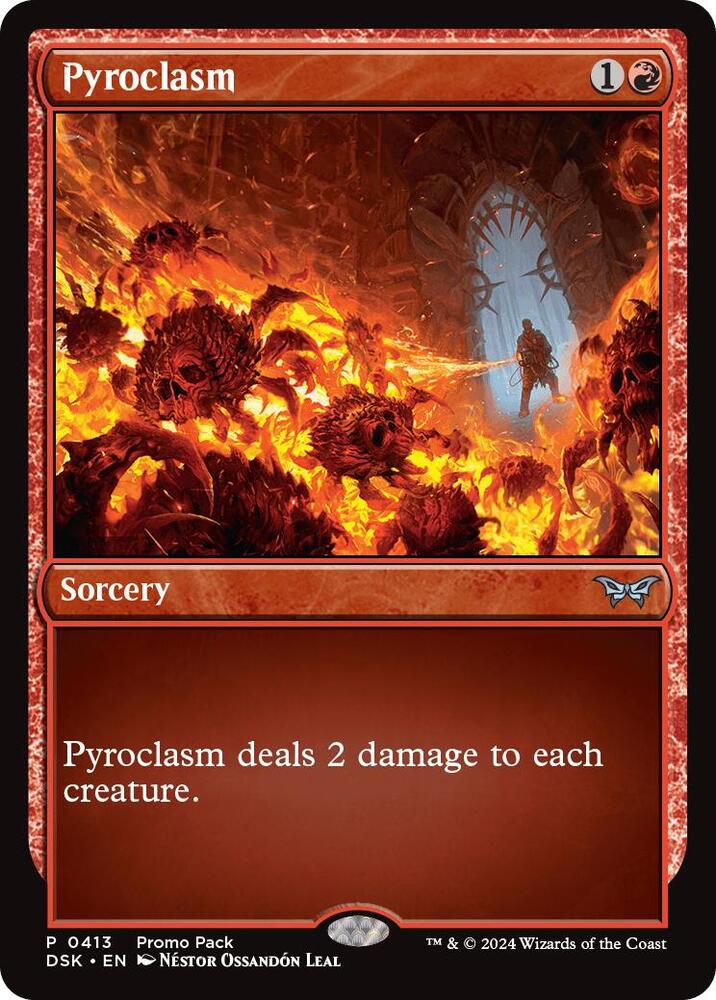 Pyroclasm 413/286 (Promo Pack: Duskmourn: House of Horror)