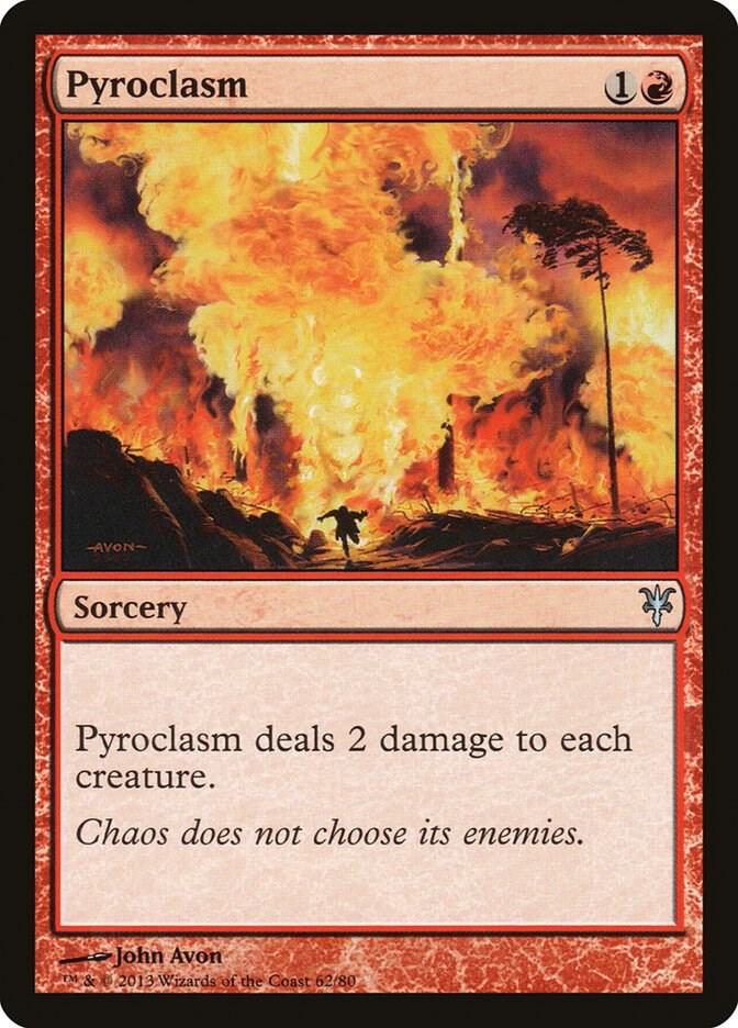 Pyroclasm 62/80 (Duel Decks: Sorin vs. Tibalt)