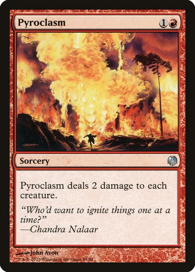 Pyroclasm 63/81 (Duel Decks: Heroes vs. Monsters)