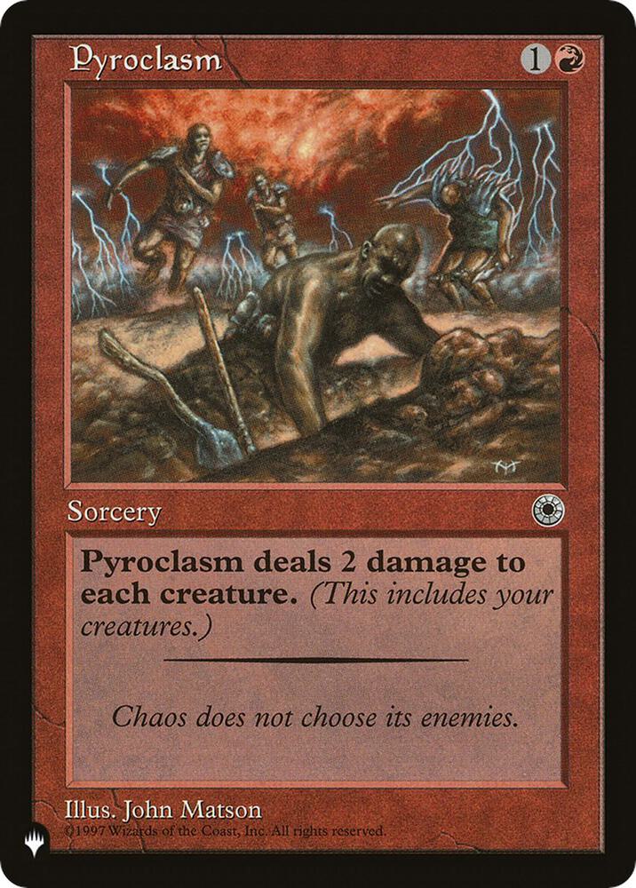 Pyroclasm POR-143/5075 (The List Reprints)