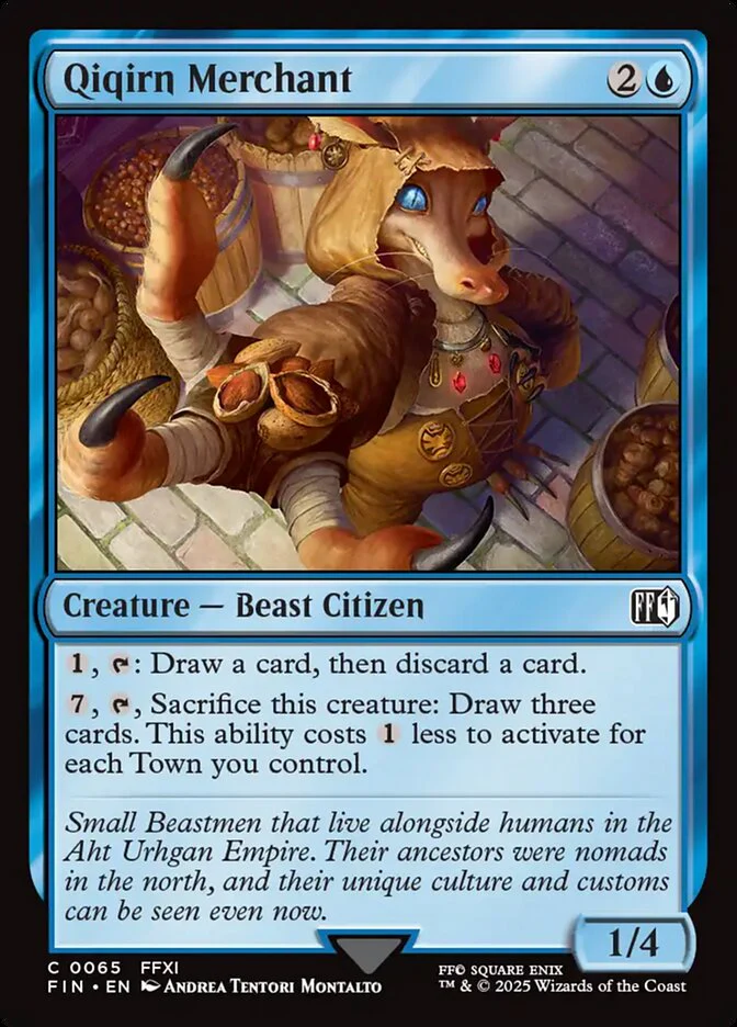 Qiqirn Merchant 65/309 (FINAL FANTASY) - Foil