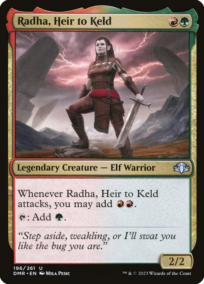 Radha, Heir to Keld 196/261 (Dominaria Remastered)