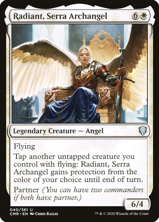 Radiant, Serra Archangel 40/361 (Commander Legends)