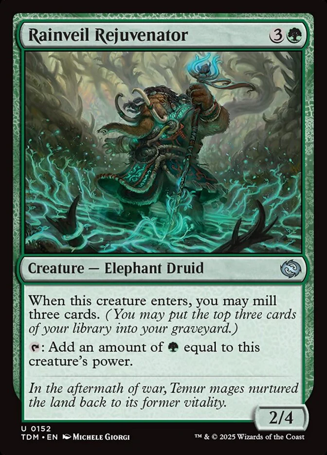Rainveil Rejuvenator 152/291 (Tarkir: Dragonstorm)